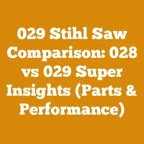 029 Stihl Saw Comparison: 028 vs 029 Super Insights (Parts & Performance)