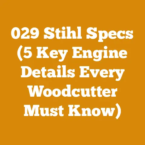 029 Stihl Specs (5 Key Engine Details Every Woodcutter Must Know)