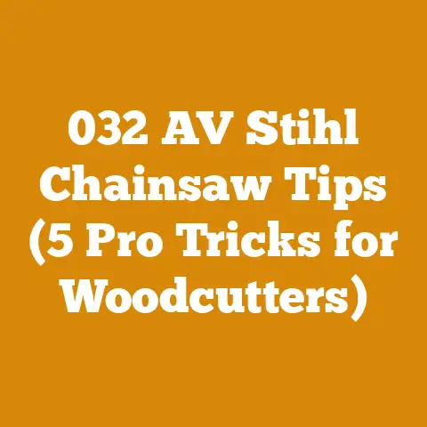 032 AV Stihl Chainsaw Tips (5 Pro Tricks for Woodcutters)