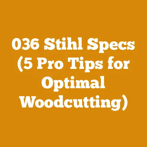 036 Stihl Specs (5 Pro Tips for Optimal Woodcutting)