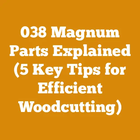 038 Magnum Parts Explained (5 Key Tips for Efficient Woodcutting)