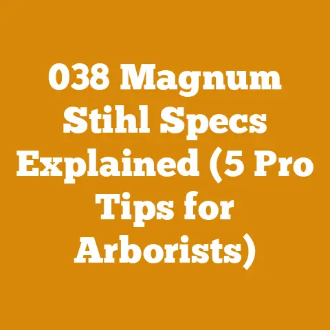 038 Magnum Stihl Specs Explained (5 Pro Tips for Arborists)