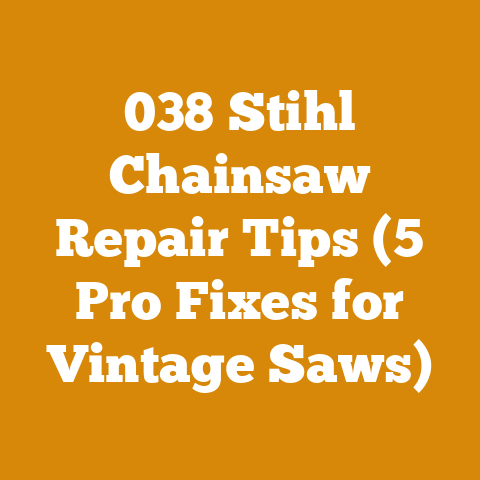038 Stihl Chainsaw Repair Tips (5 Pro Fixes for Vintage Saws)