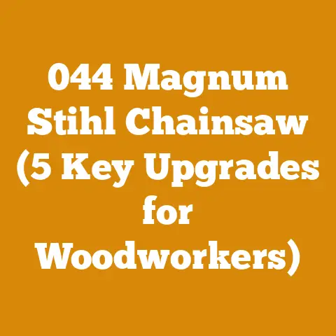 044 Magnum Stihl Chainsaw (5 Key Upgrades for Woodworkers)