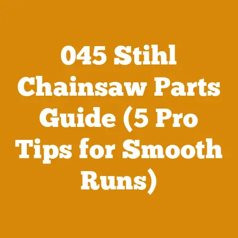 045 Stihl Chainsaw Parts Guide (5 Pro Tips for Smooth Runs)