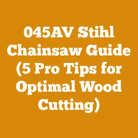 045AV Stihl Chainsaw Guide (5 Pro Tips for Optimal Wood Cutting)