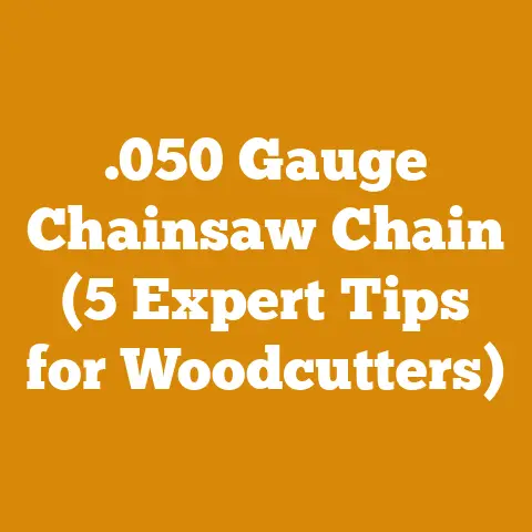 .050 Gauge Chainsaw Chain (5 Expert Tips for Woodcutters)