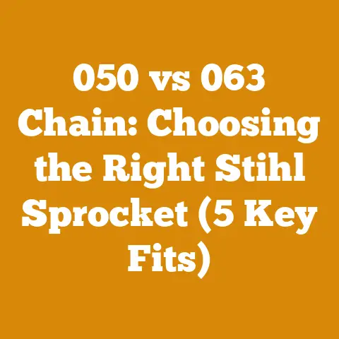 050 vs 063 Chain: Choosing the Right Stihl Sprocket (5 Key Fits)