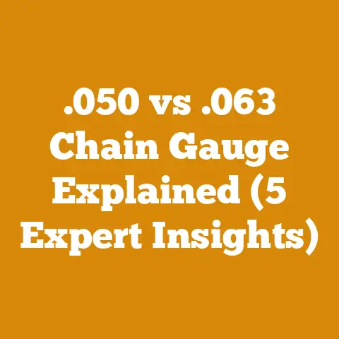 .050 vs .063 Chain Gauge Explained (5 Expert Insights)