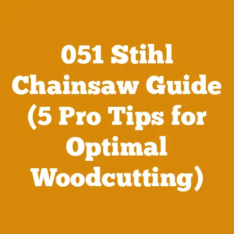 051 Stihl Chainsaw Guide (5 Pro Tips for Optimal Woodcutting)