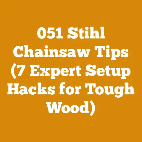 051 Stihl Chainsaw Tips (7 Expert Setup Hacks for Tough Wood)