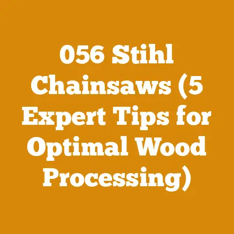056 Stihl Chainsaws (5 Expert Tips for Optimal Wood Processing)