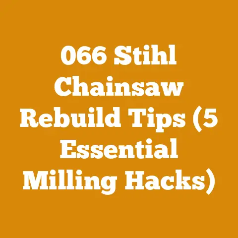066 Stihl Chainsaw Rebuild Tips (5 Essential Milling Hacks)