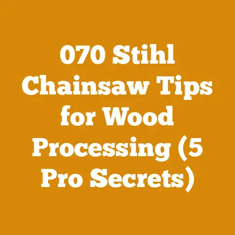 070 Stihl Chainsaw Tips for Wood Processing (5 Pro Secrets)