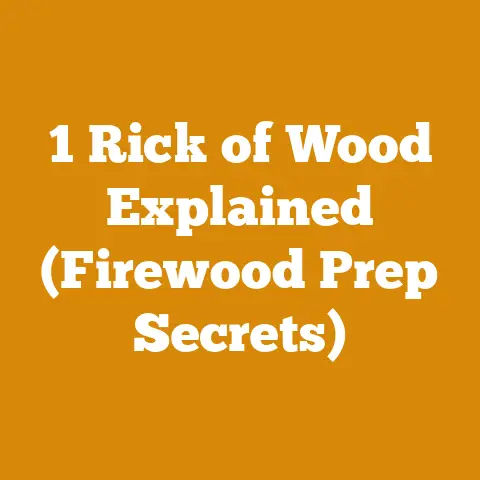 1 Rick of Wood Explained (Firewood Prep Secrets)