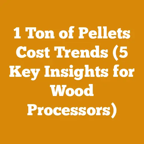 1 Ton of Pellets Cost Trends (5 Key Insights for Wood Processors)