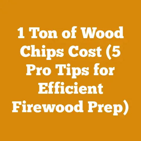 1 Ton of Wood Chips Cost (5 Pro Tips for Efficient Firewood Prep)