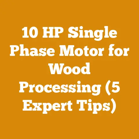 10 HP Single Phase Motor for Wood Processing (5 Expert Tips)