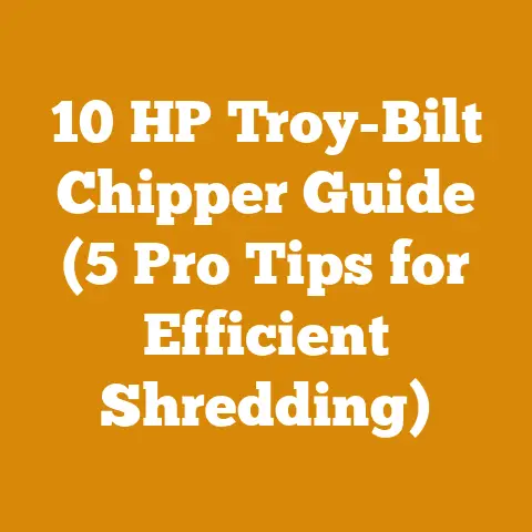 10 HP Troy-Bilt Chipper Guide (5 Pro Tips for Efficient Shredding)