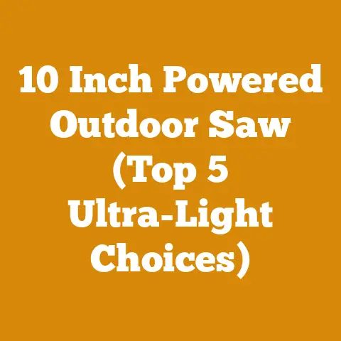10 Inch Powered Outdoor Saw (Top 5 Ultra-Light Choices)