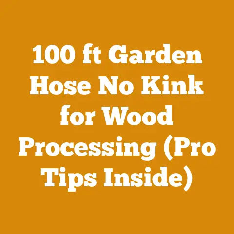 100 ft Garden Hose No Kink for Wood Processing (Pro Tips Inside)
