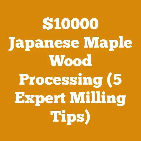 $10000 Japanese Maple Wood Processing (5 Expert Milling Tips)