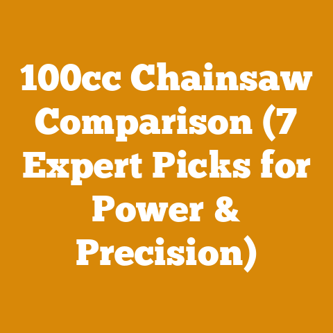 100cc Chainsaw Comparison (7 Expert Picks for Power & Precision)