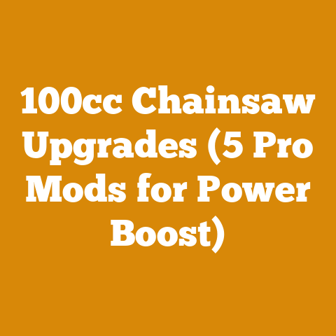 100cc Chainsaw Upgrades (5 Pro Mods for Power Boost)