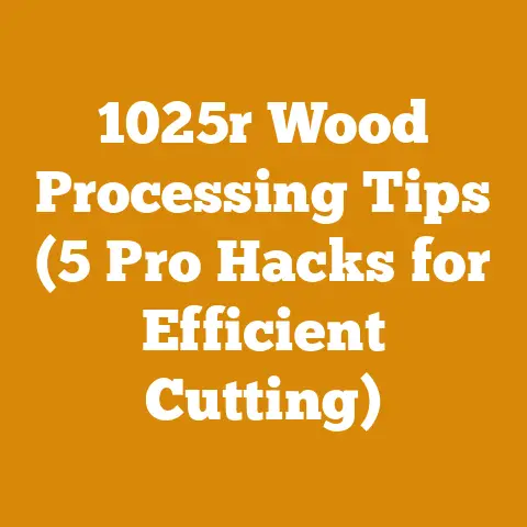 1025r Wood Processing Tips (5 Pro Hacks for Efficient Cutting)