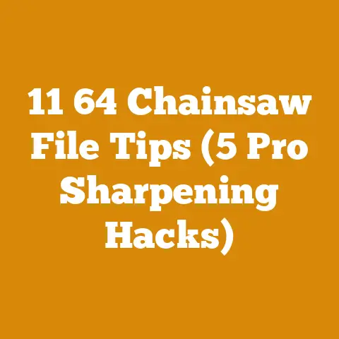 11 64 Chainsaw File Tips (5 Pro Sharpening Hacks)