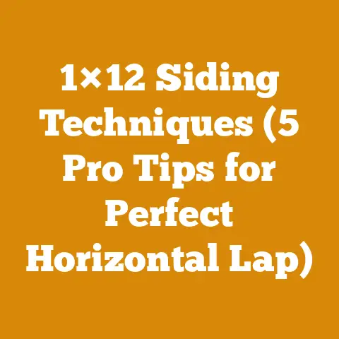 1×12 Siding Techniques (5 Pro Tips for Perfect Horizontal Lap)