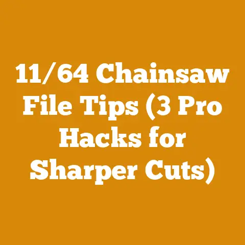 11/64 Chainsaw File Tips (3 Pro Hacks for Sharper Cuts)