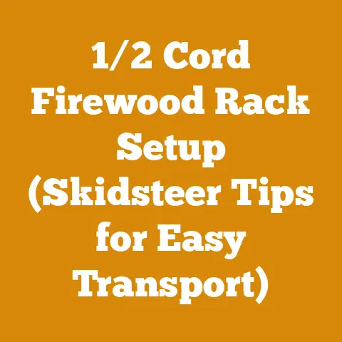 1/2 Cord Firewood Rack Setup (Skidsteer Tips for Easy Transport)