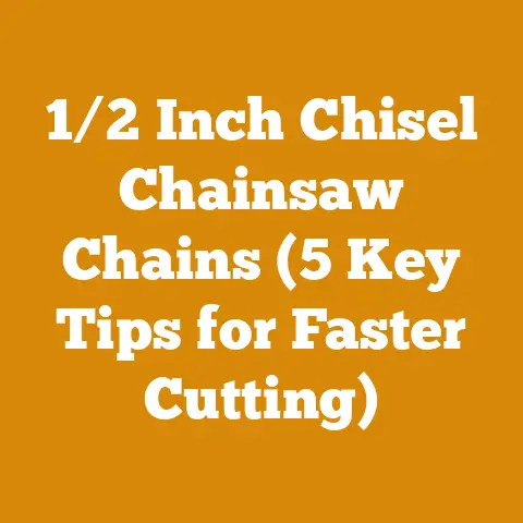 1/2 Inch Chisel Chainsaw Chains (5 Key Tips for Faster Cutting)