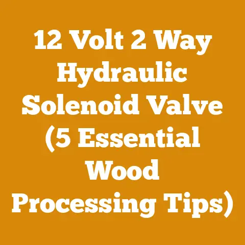 12 Volt 2 Way Hydraulic Solenoid Valve (5 Essential Wood Processing Tips)