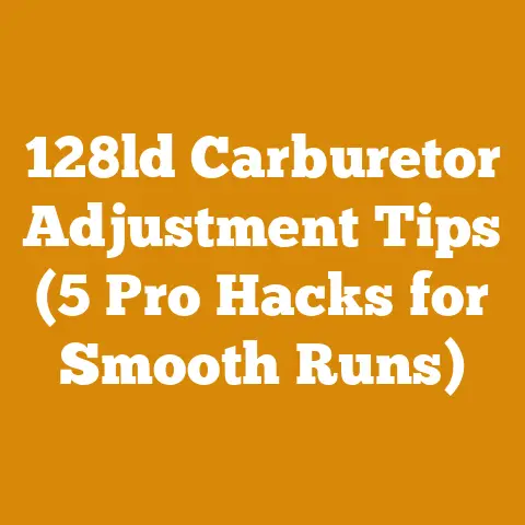 128ld Carburetor Adjustment Tips (5 Pro Hacks for Smooth Runs)