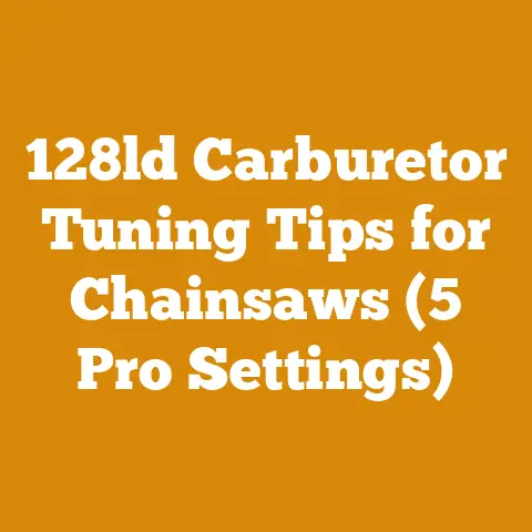 128ld Carburetor Tuning Tips for Chainsaws (5 Pro Settings)