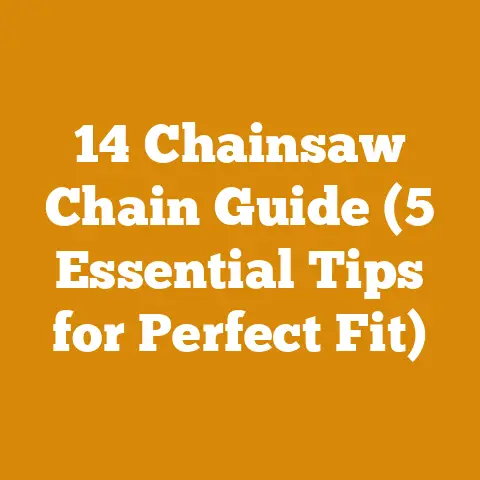 14 Chainsaw Chain Guide (5 Essential Tips for Perfect Fit)