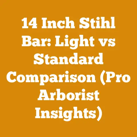 14 Inch Stihl Bar: Light vs Standard Comparison (Pro Arborist Insights)