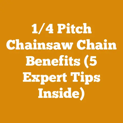1/4 Pitch Chainsaw Chain Benefits (5 Expert Tips Inside)