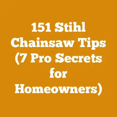 151 Stihl Chainsaw Tips (7 Pro Secrets for Homeowners)