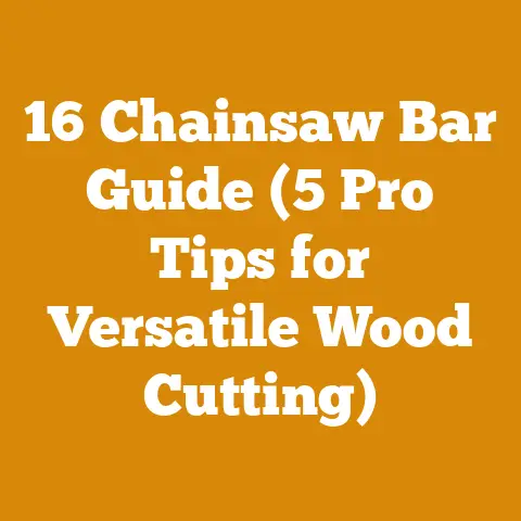 16 Chainsaw Bar Guide (5 Pro Tips for Versatile Wood Cutting)