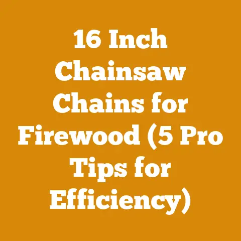 16 Inch Chainsaw Chains for Firewood (5 Pro Tips for Efficiency)