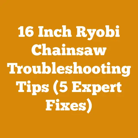 16 Inch Ryobi Chainsaw Troubleshooting Tips (5 Expert Fixes)