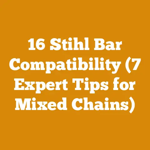 16 Stihl Bar Compatibility (7 Expert Tips for Mixed Chains)