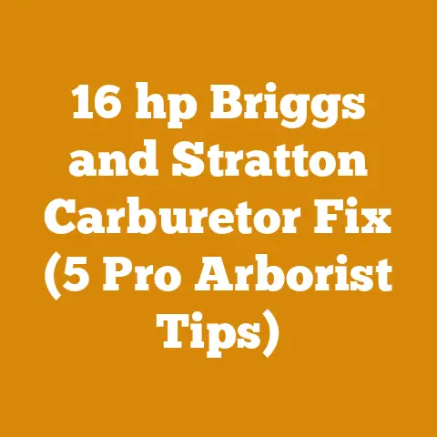 16 hp Briggs and Stratton Carburetor Fix (5 Pro Arborist Tips)