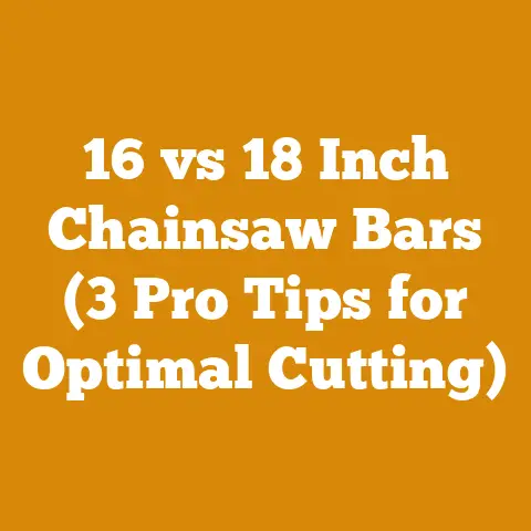 16 vs 18 Inch Chainsaw Bars (3 Pro Tips for Optimal Cutting)
