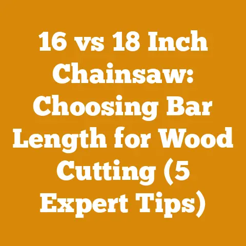 16 vs 18 Inch Chainsaw: Choosing Bar Length for Wood Cutting (5 Expert Tips)
