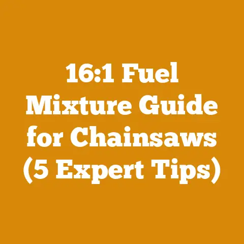 16:1 Fuel Mixture Guide for Chainsaws (5 Expert Tips)