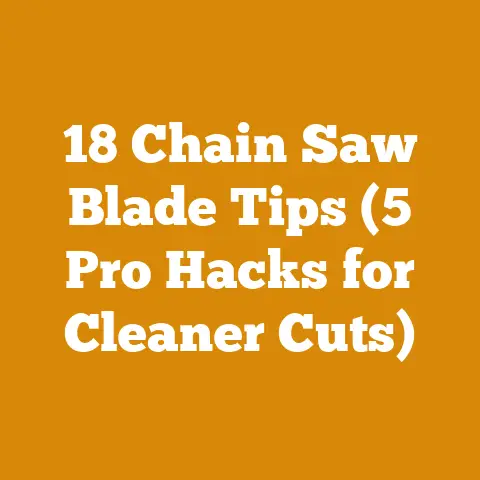 18 Chain Saw Blade Tips (5 Pro Hacks for Cleaner Cuts)